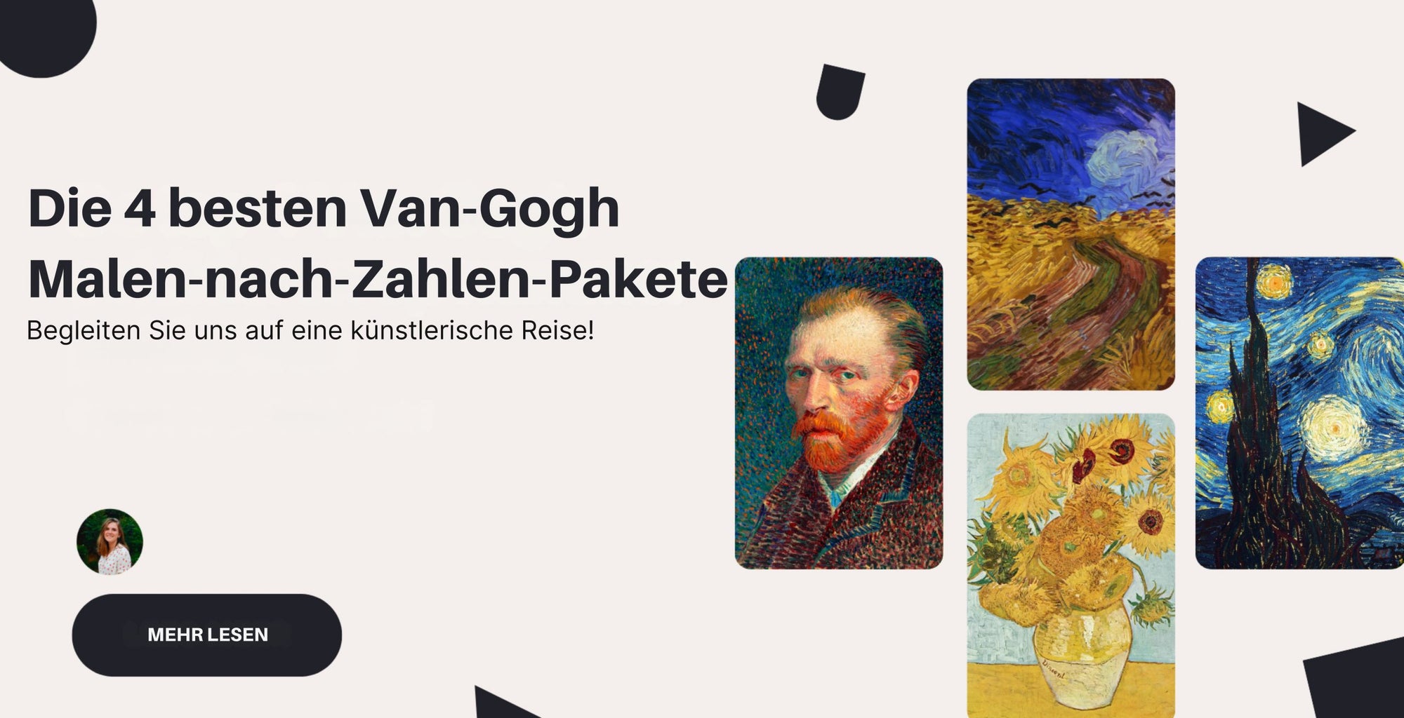 I 4 migliori pacchetti di quadri di Van Gogh da dipingere con i numeri
