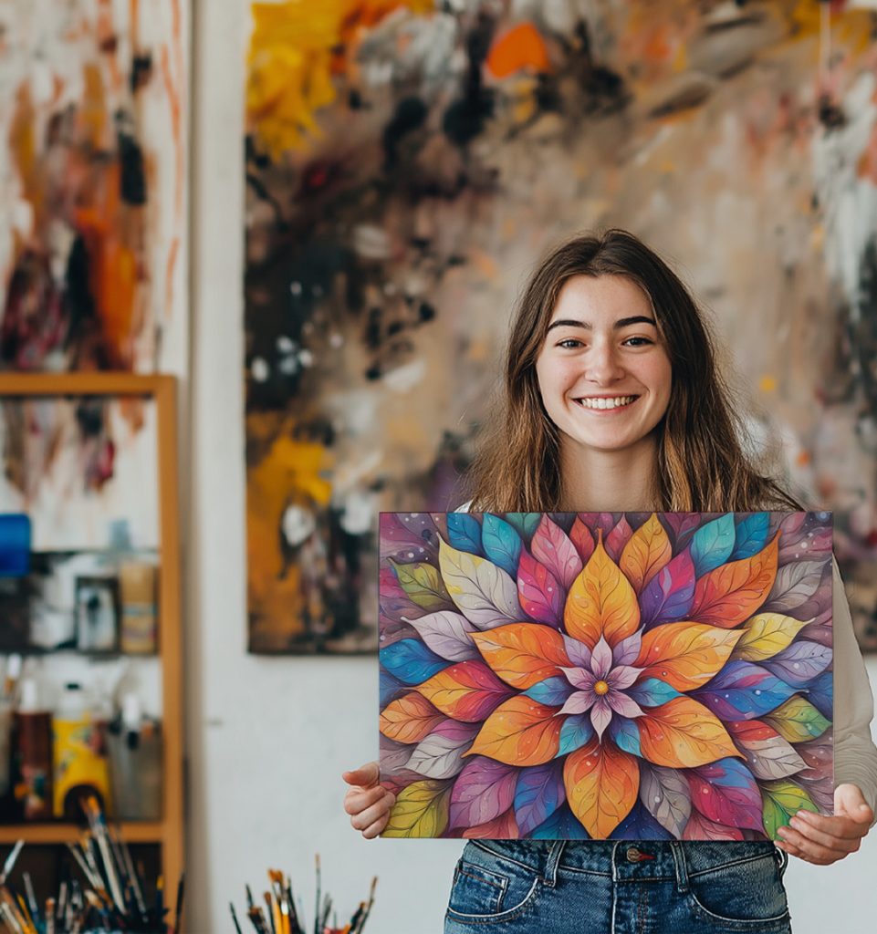10 hobby creativi molto rilassanti tra cui dipingere con i numeri