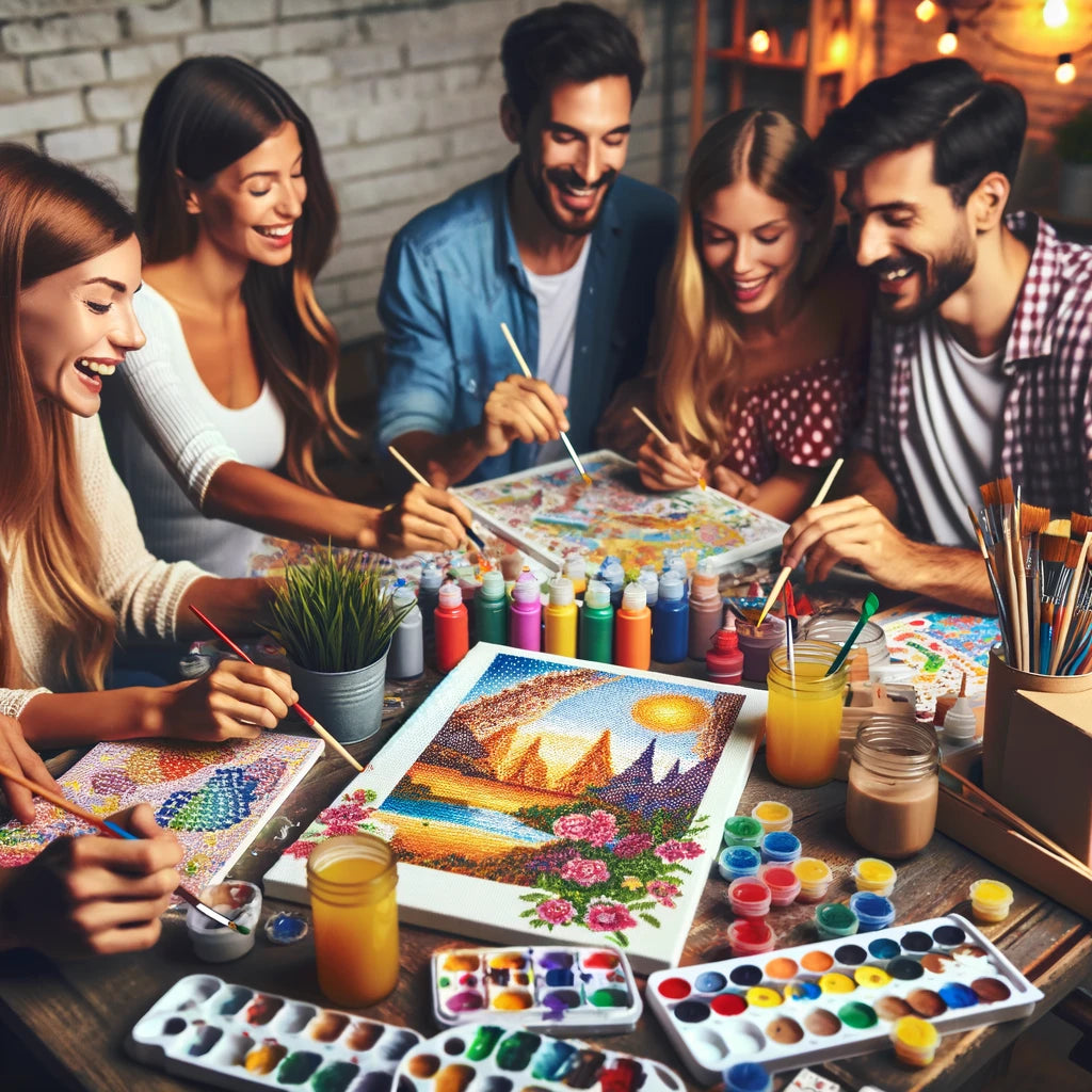5 hobby invernali divertenti: dipingere con i numeri per rimanere creativi dentro casa!