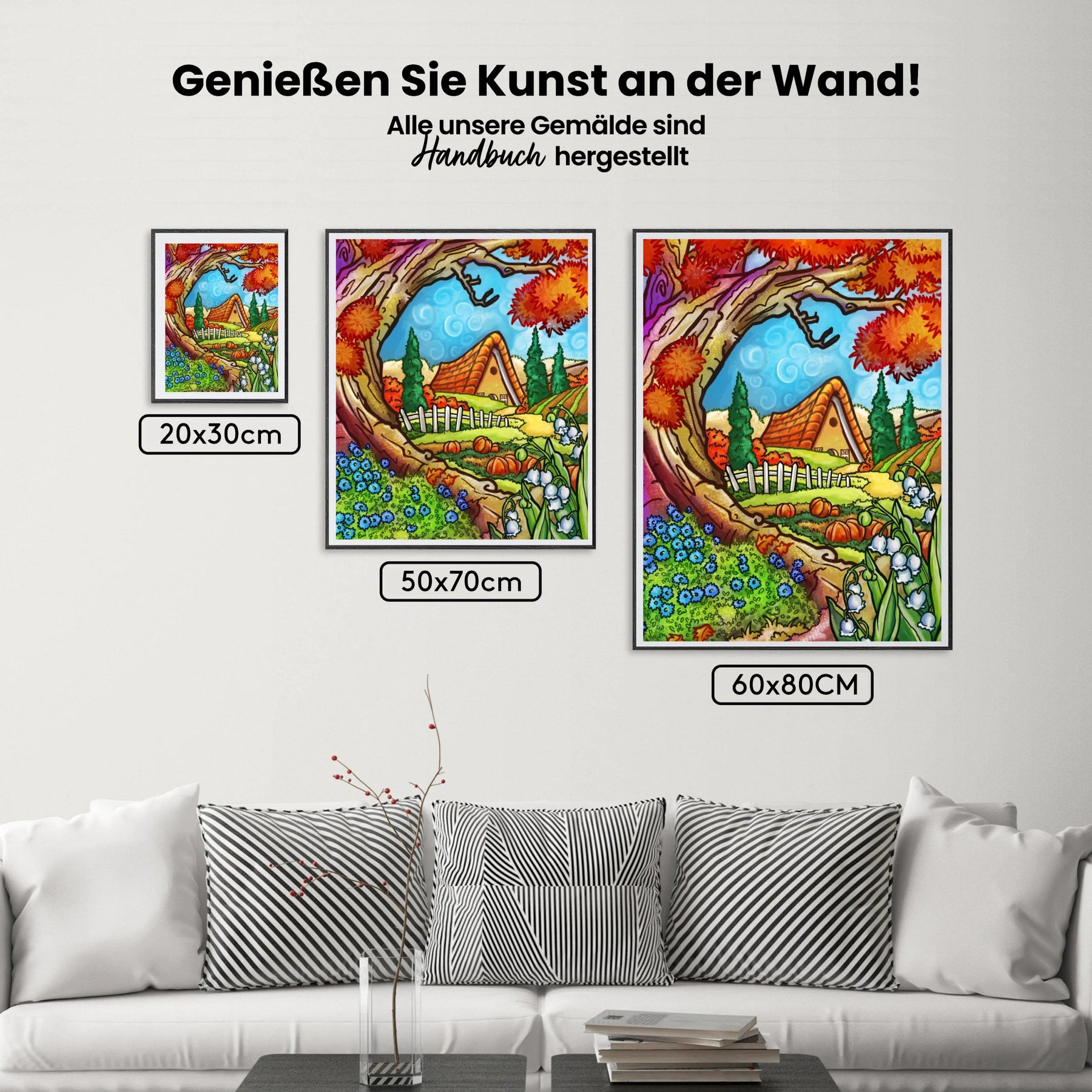 Bauernhof | Exklusives Design - Malen nach Zahlen