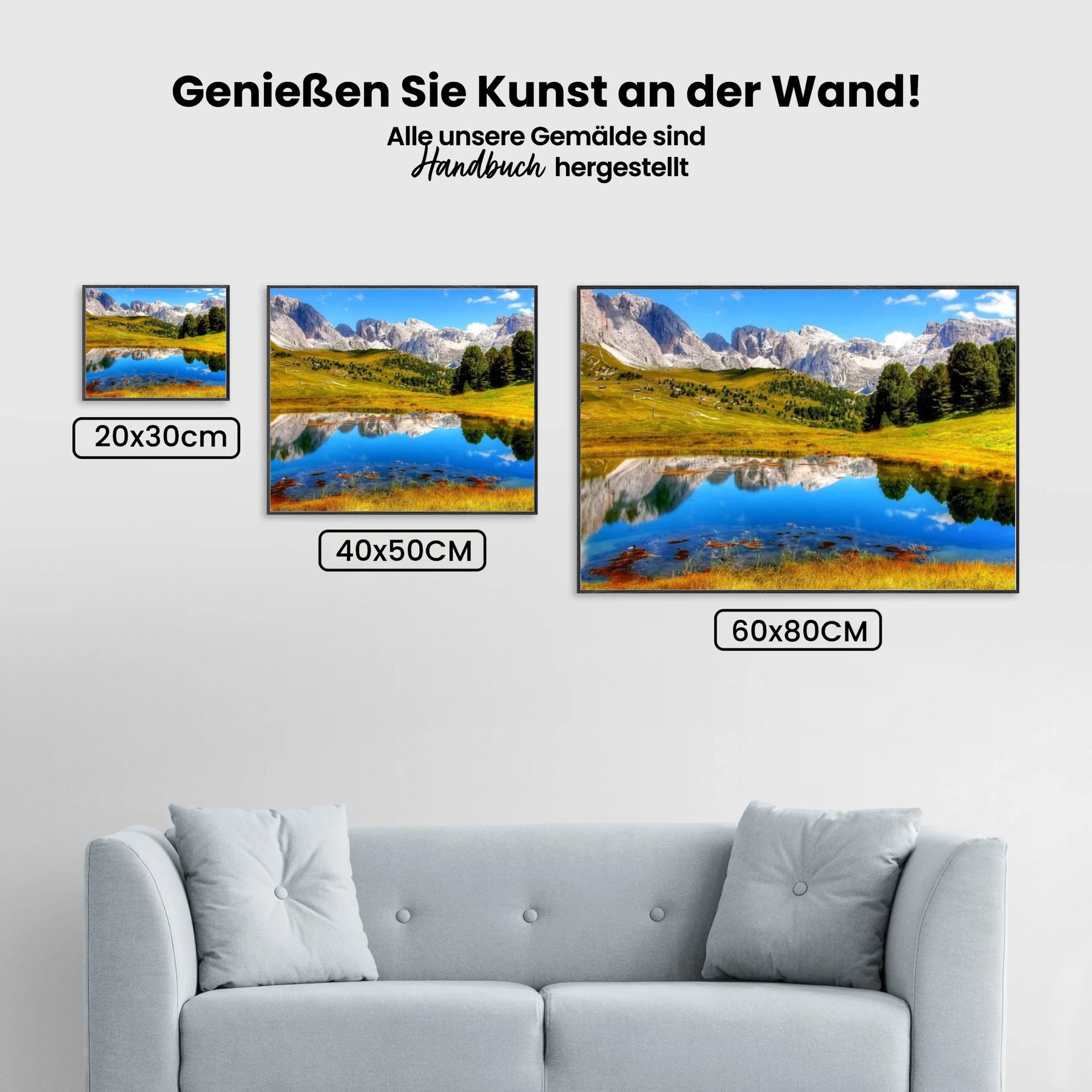 Berge Kanada - Malen nach Zahlen