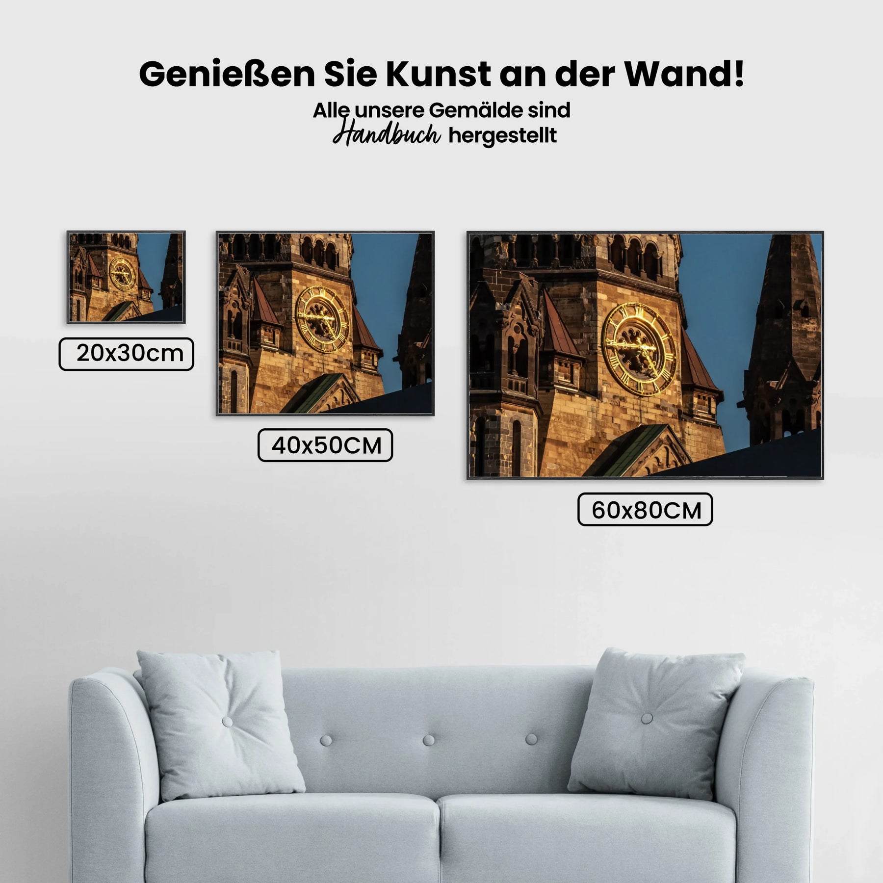 Berlin, Gedächtniskirche am Kudamm2 - Malen nach Zahlen