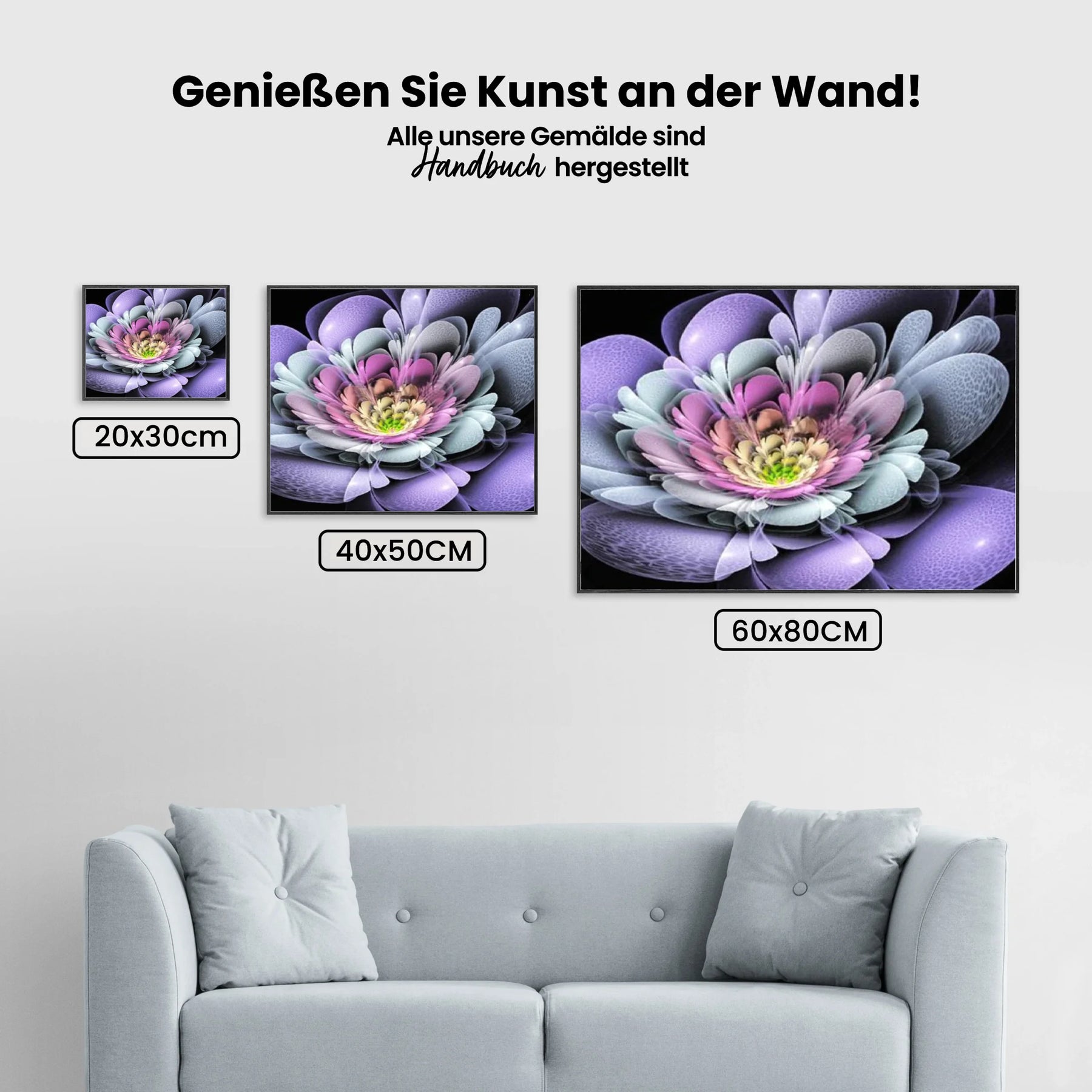 Blume - Malen nach Zahlen