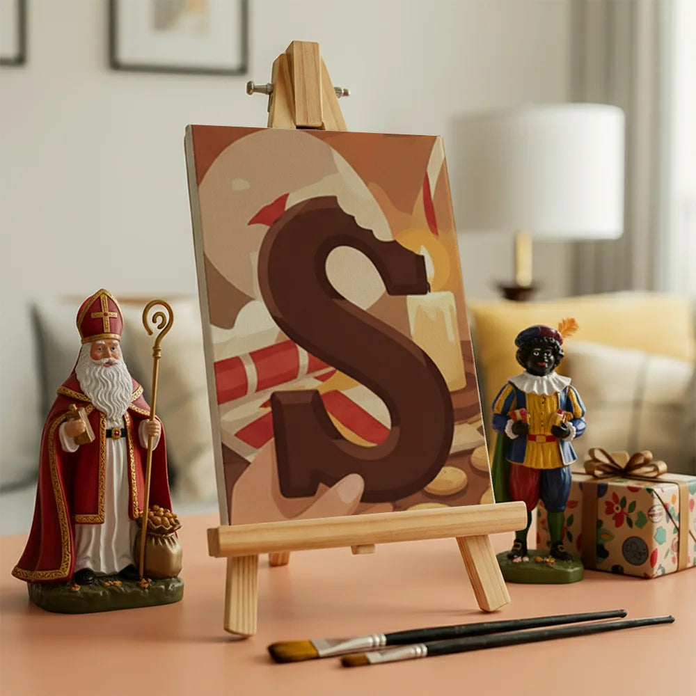 Dipingere con i numeri - 6 Mini Dipinti | Piccolo Boschetto