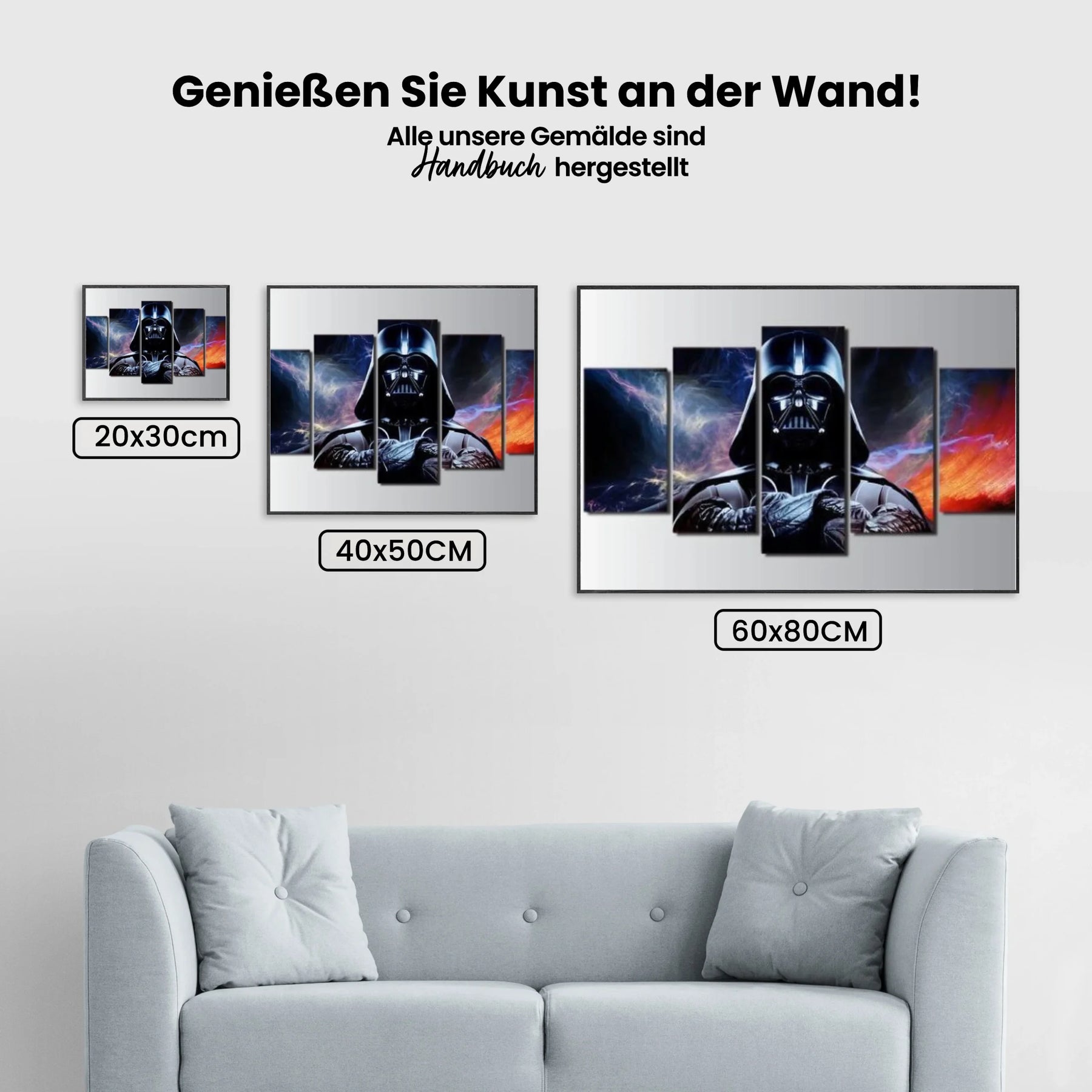 Darth Vader - Malen nach Zahlen