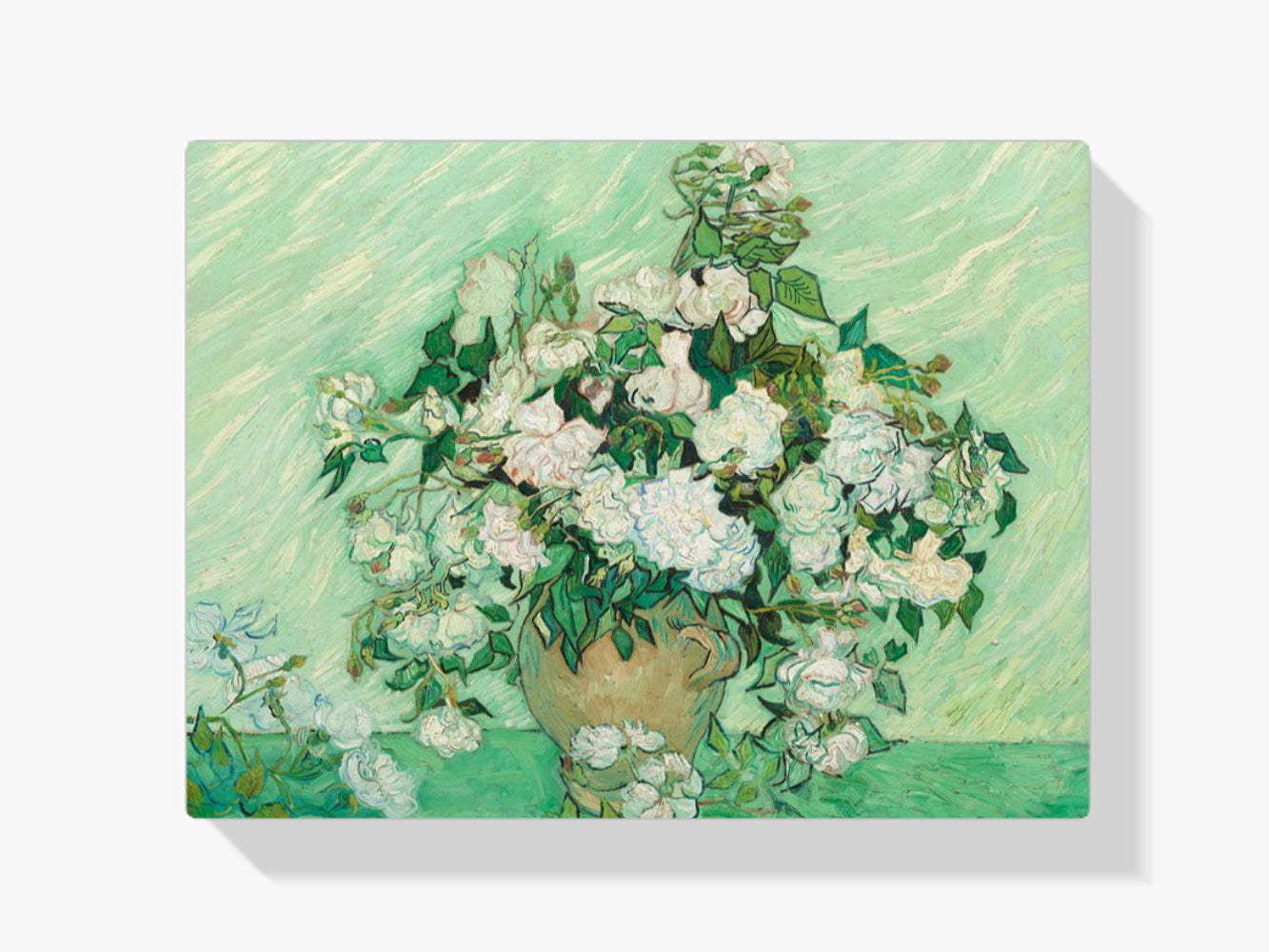 dipingere con i numeri - fiori in stile Van Gogh
