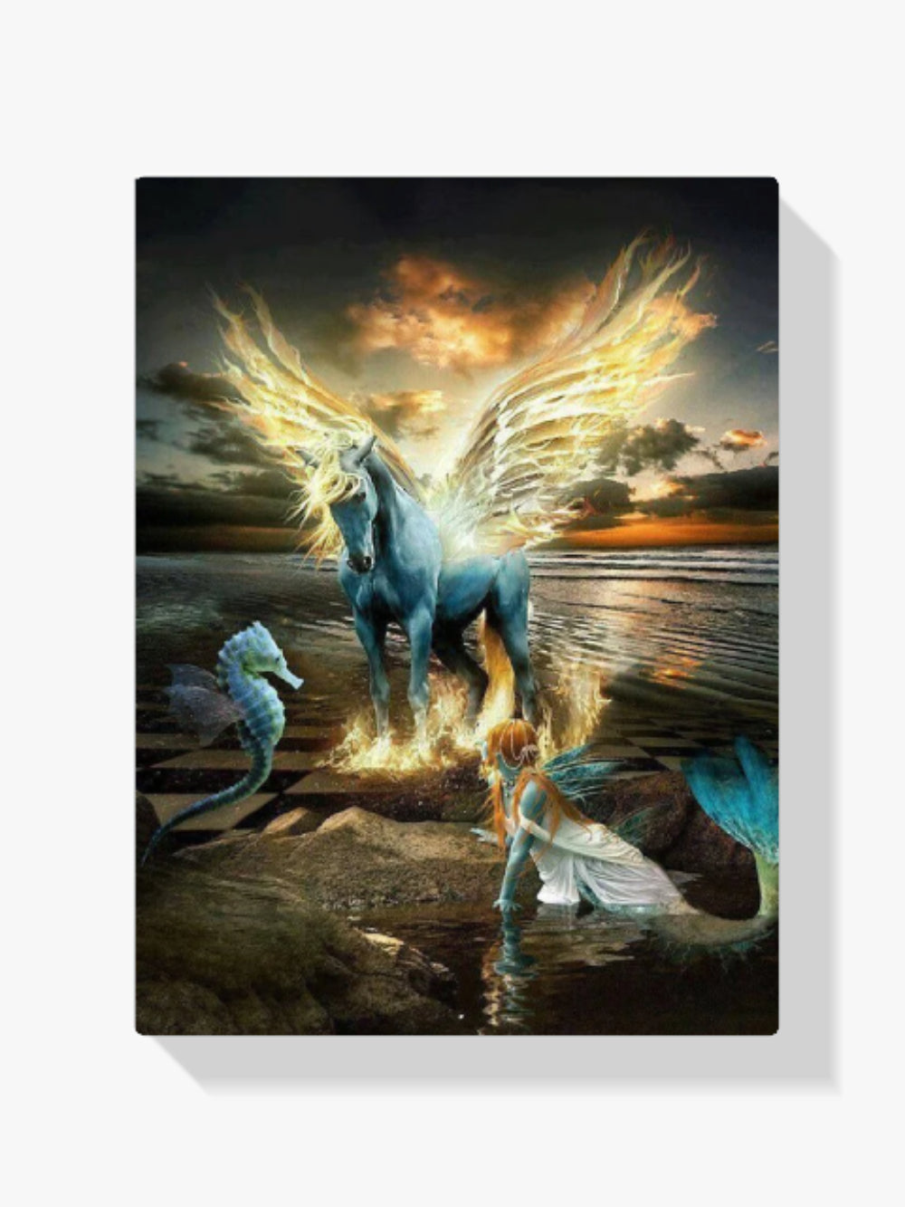 Einhorn - Malen nach Zahlen