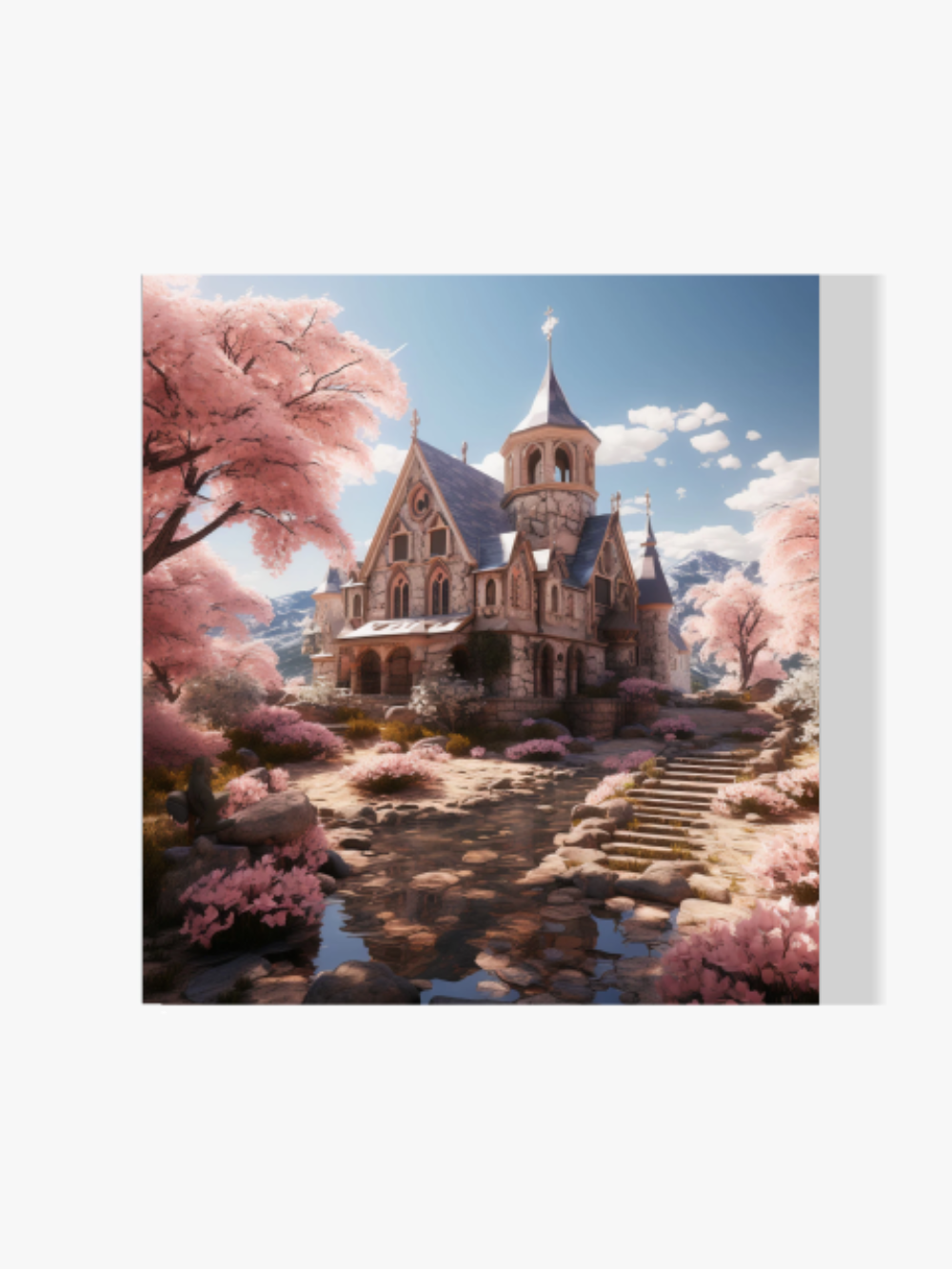 Fantasie Haus - Malen nach Zahlen