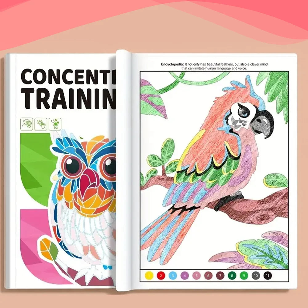 Dipingere con i numeri - Migliorare la concentrazione