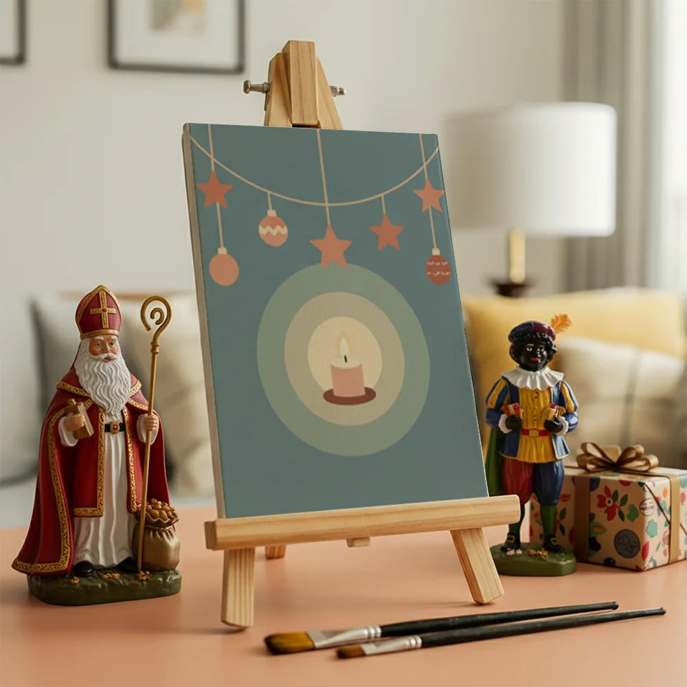 Dipingere con i numeri - 6 Mini Dipinti | Piccolo Boschetto