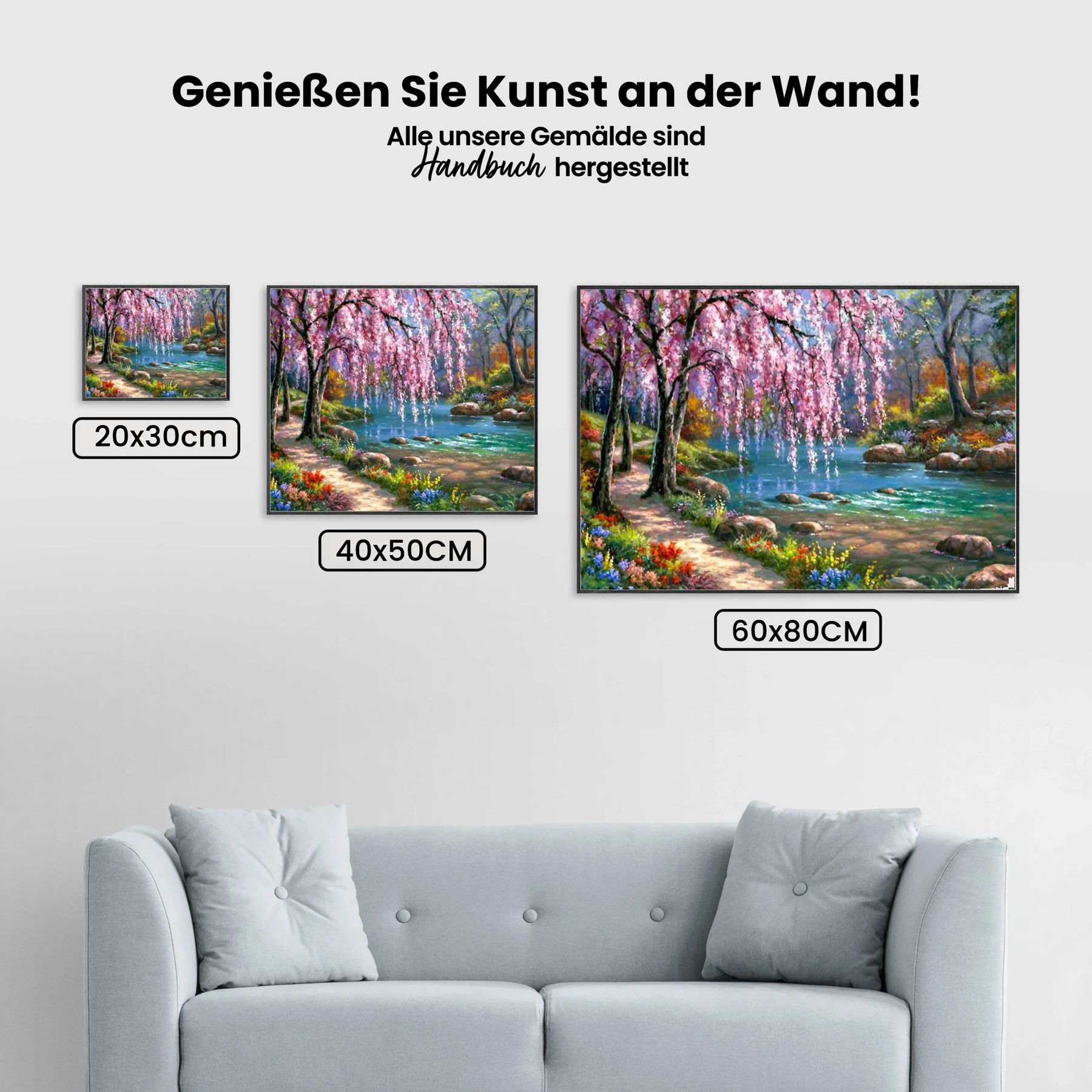 Frühling - Malen nach Zahlen