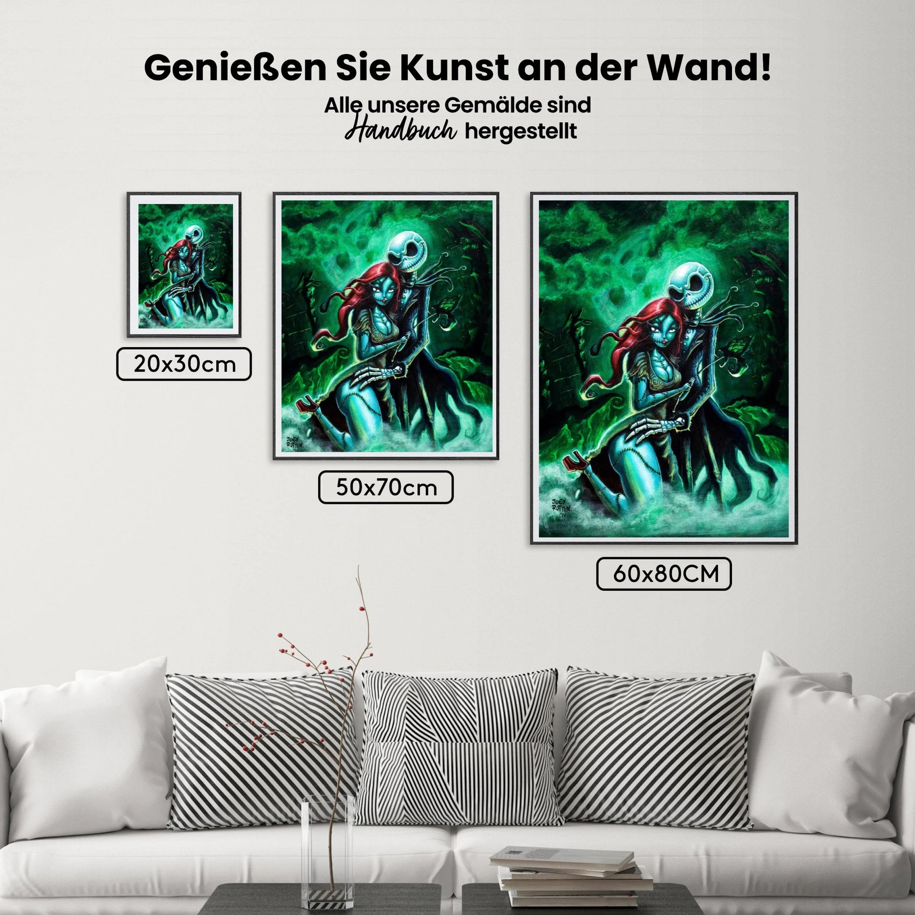 Halloween Paar - Malen nach Zahlen