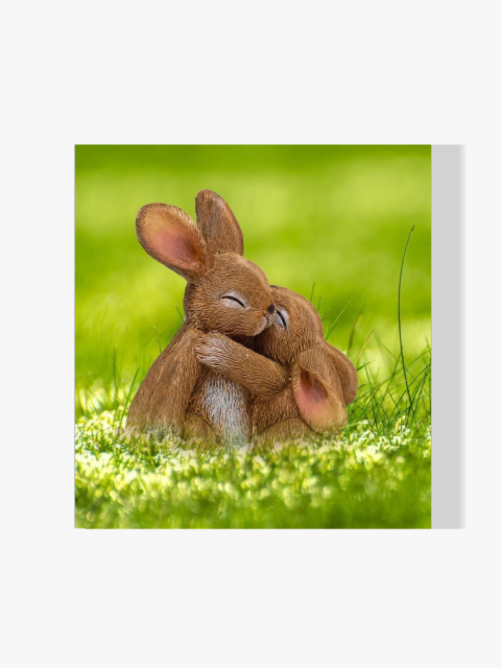 Hase kuscheln - Malen nach Zahlen