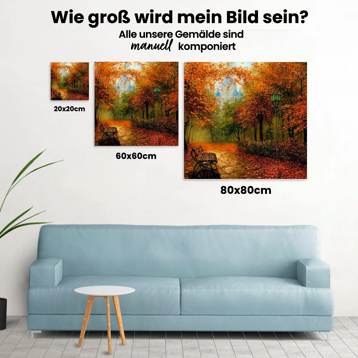 Herbst - Malen nach Zahlen