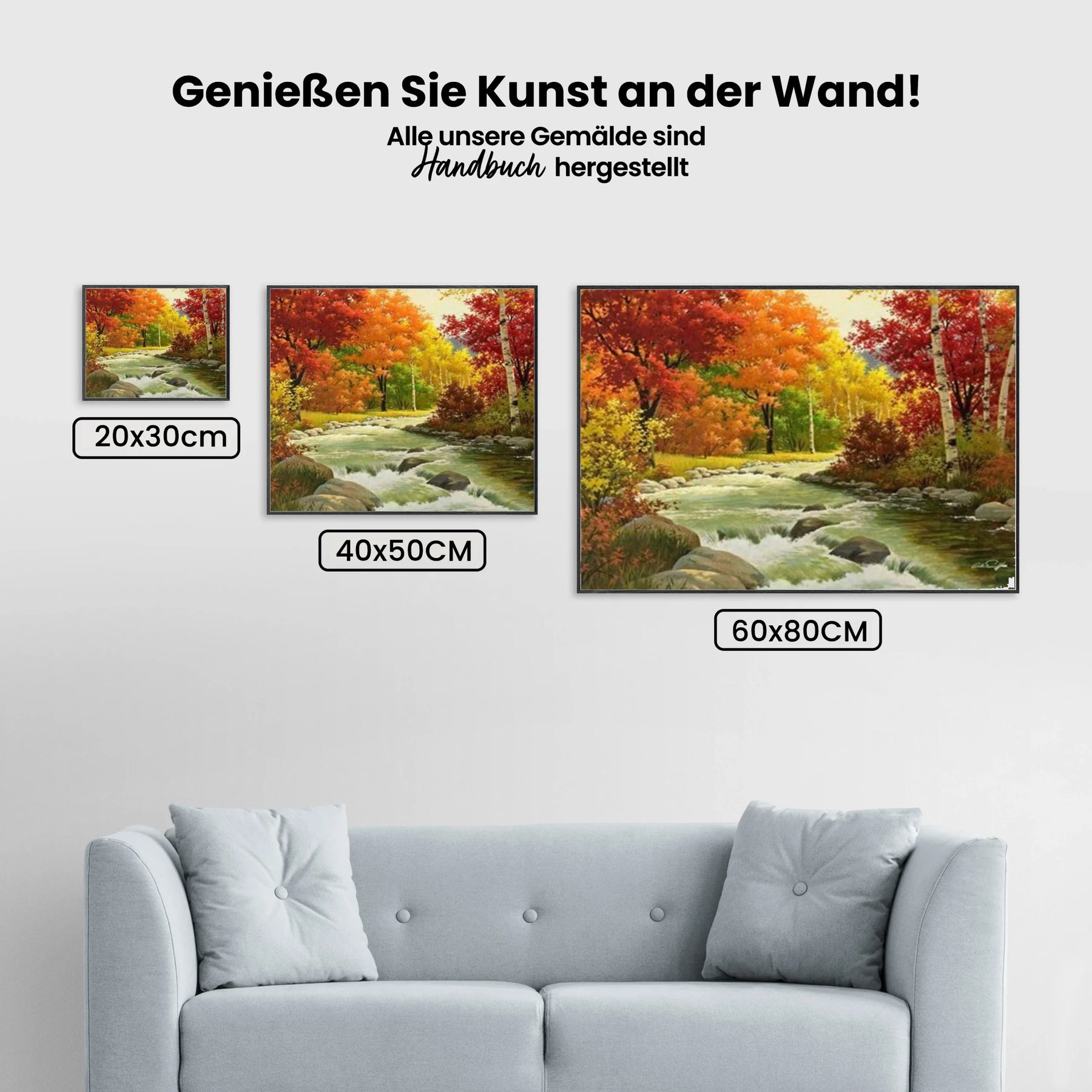 Herbst - Malen nach Zahlen