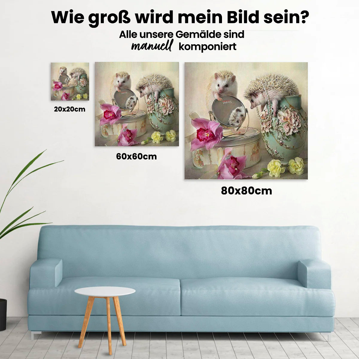 Igel - Malen nach Zahlen