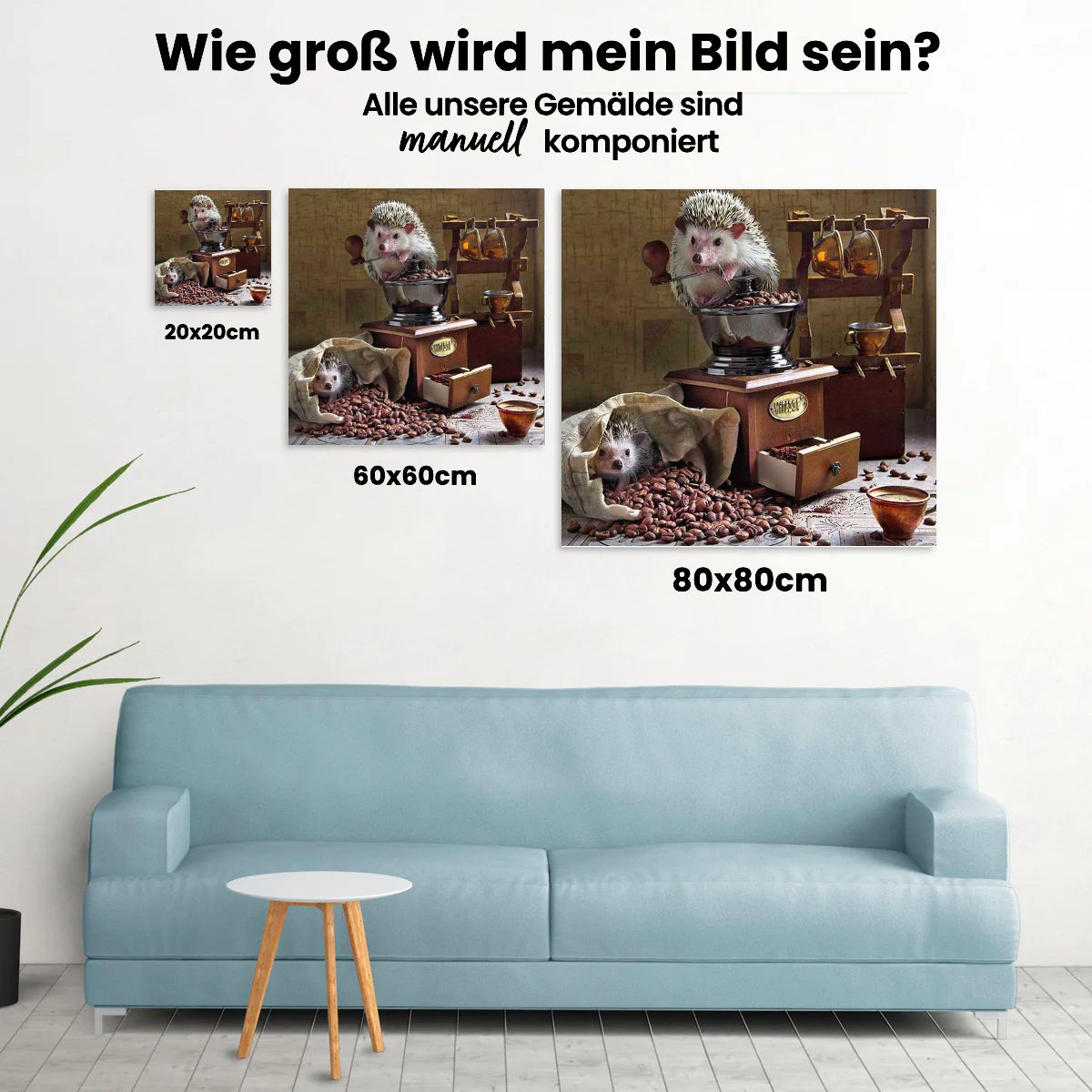 Igel - Malen nach Zahlen