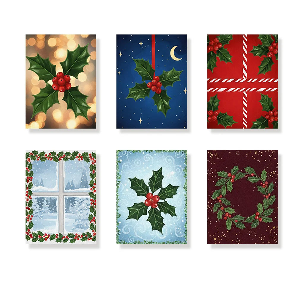 Dipingere con i numeri - 6 Mini Dipinti | Piccolo Boschetto