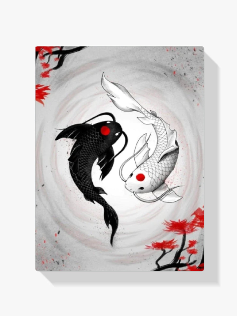 Koi-Karpfen - Malen nach Zahlen