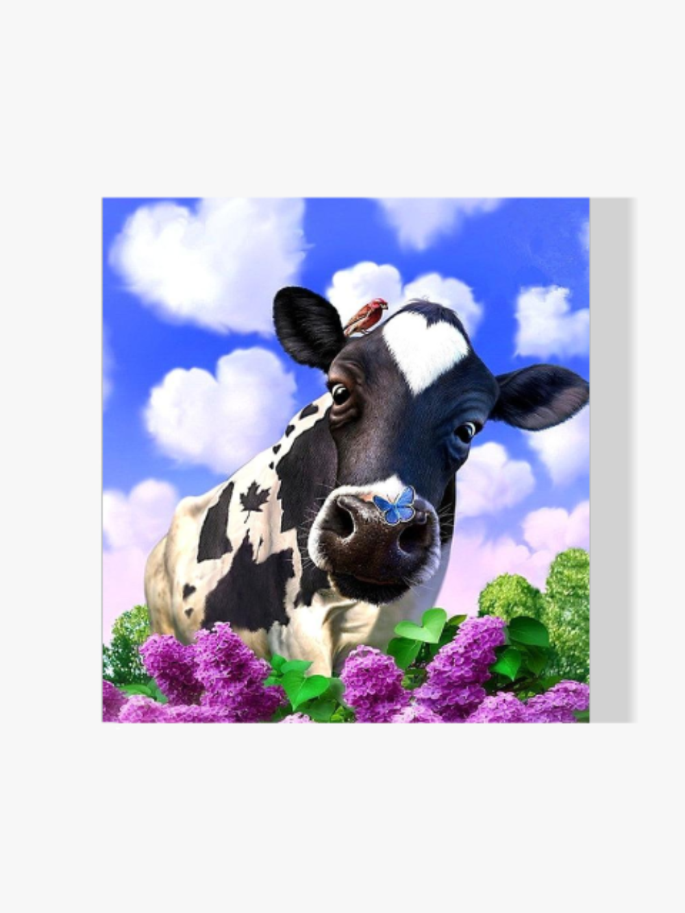 Kuh - Malen nach Zahlen