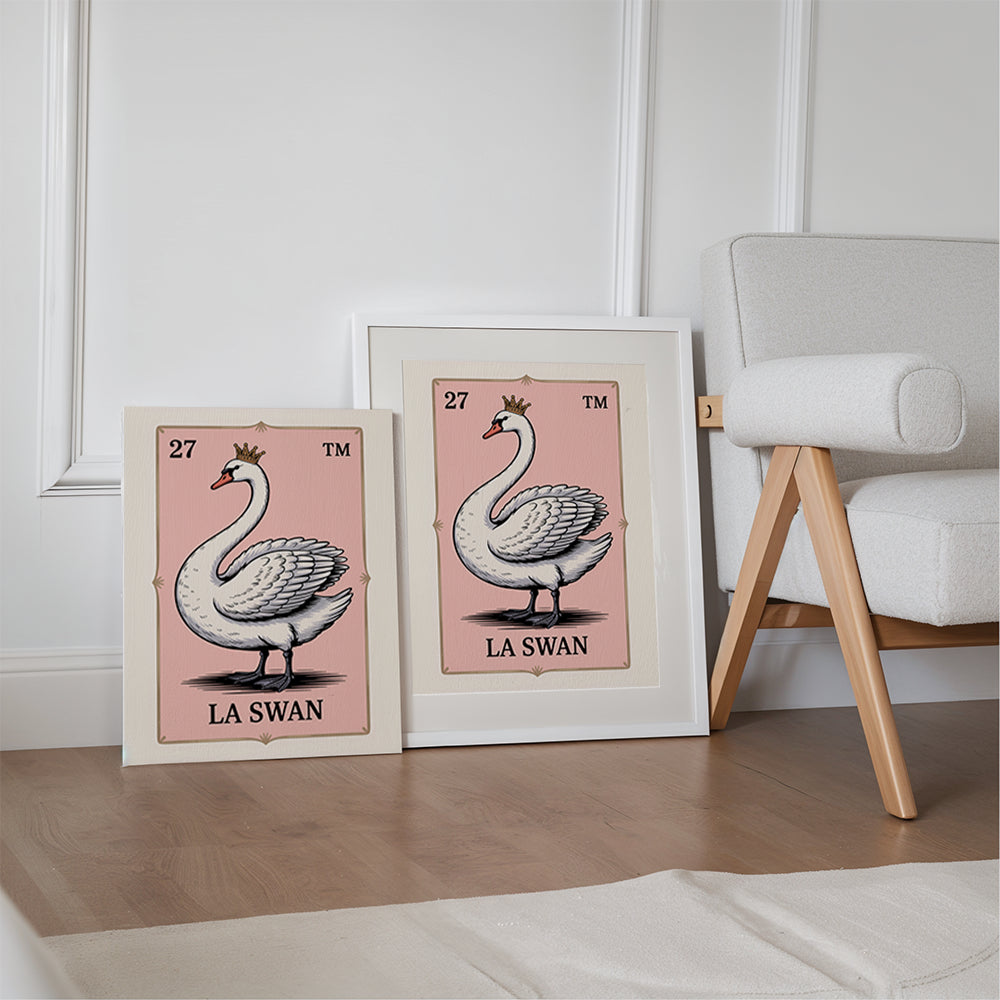 Dipingi con i numeri - 6 mini dipinti | Set Think Pink