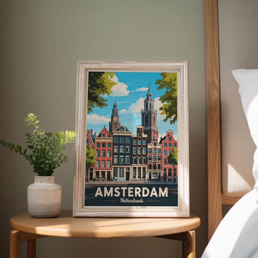 Dipingere con i numeri - Amsterdam, Paesi Bassi