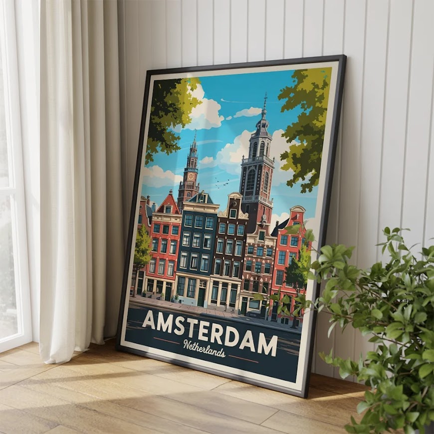 Dipingere con i numeri - Amsterdam, Paesi Bassi