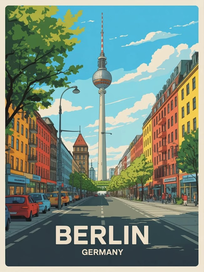 Dipingi con i numeri - Berlino, Germania