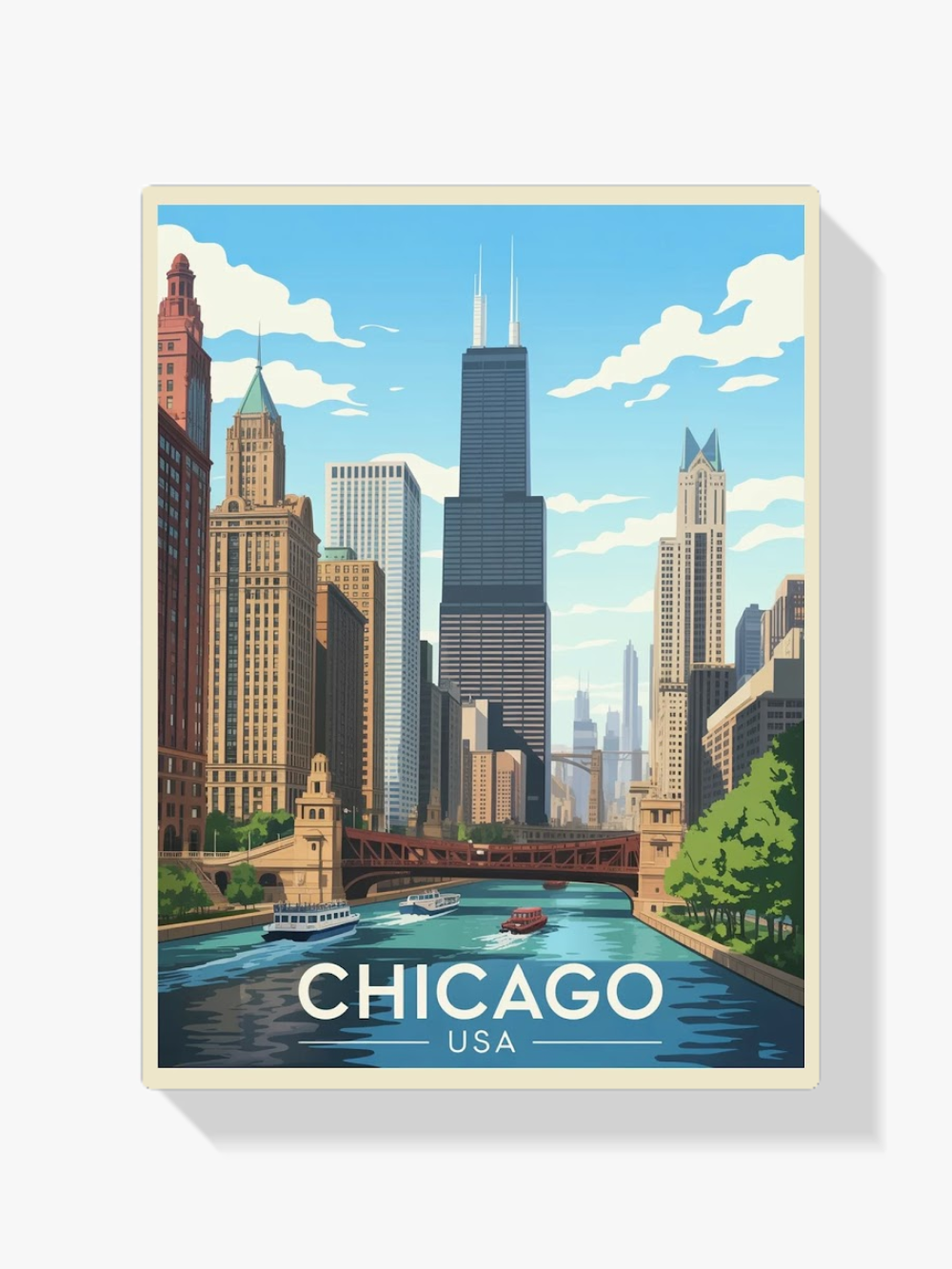 Dipingere con i numeri - Chicago, USA