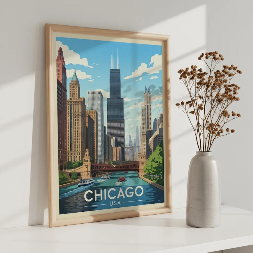 Dipingere con i numeri - Chicago, USA