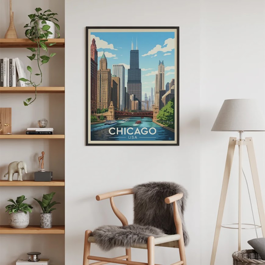 Dipingere con i numeri - Chicago, USA
