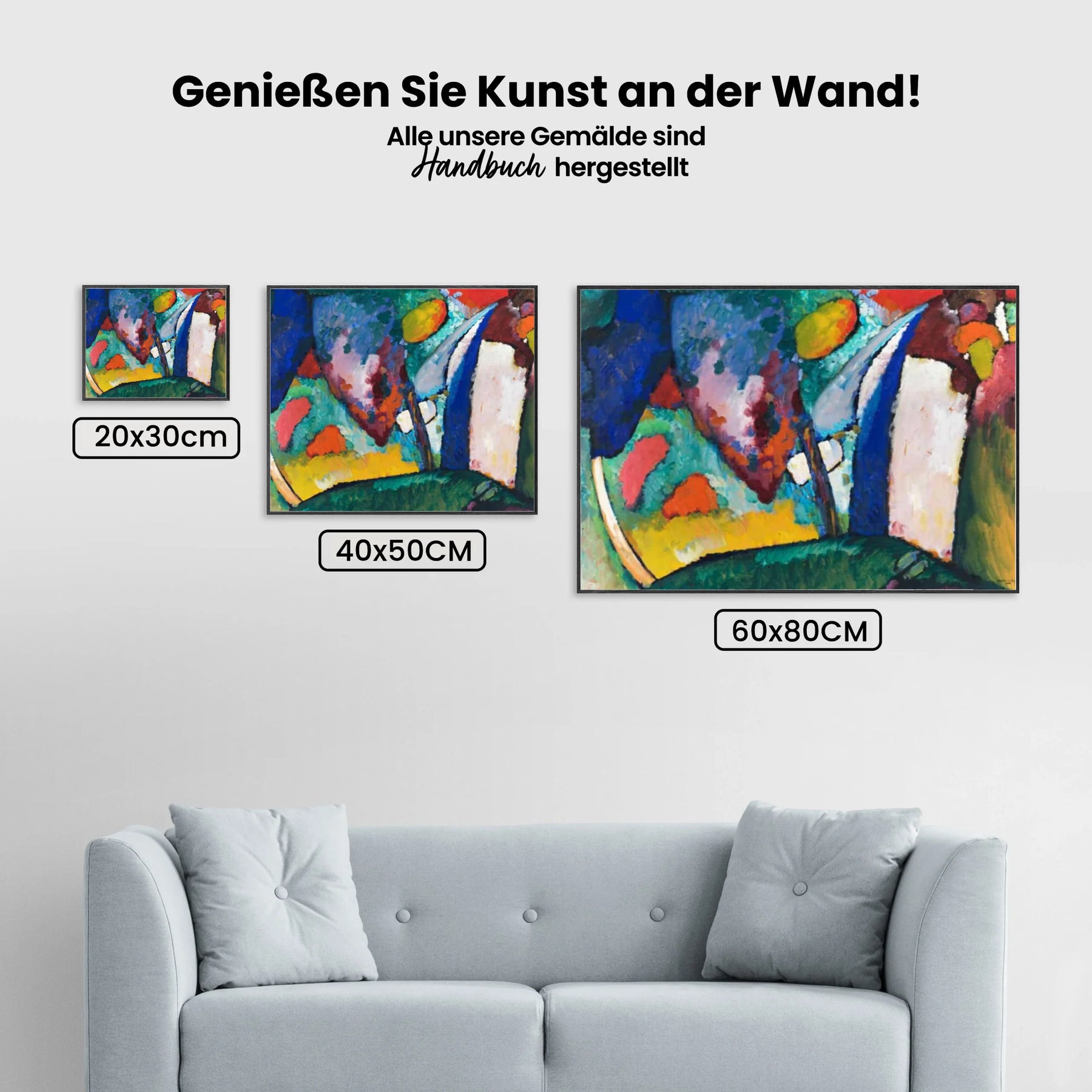 Malen nach Zahlen – Der Wasserfall