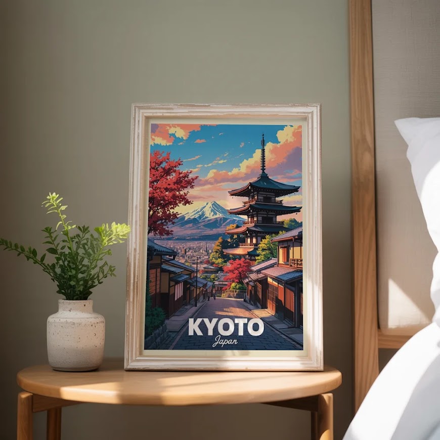 Dipingere con i numeri - Kyoto, Giappone
