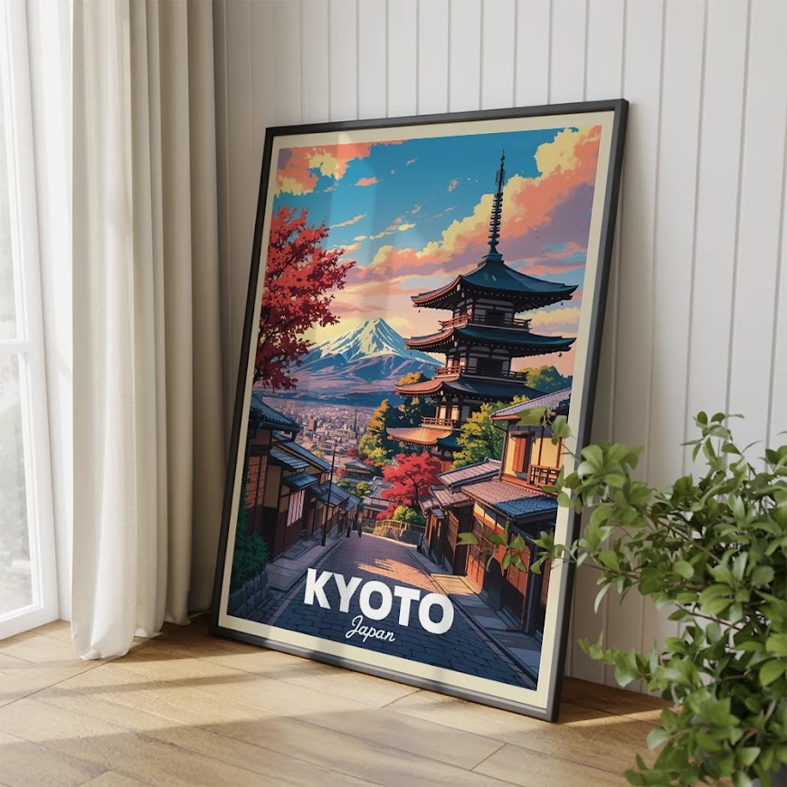 Dipingere con i numeri - Kyoto, Giappone