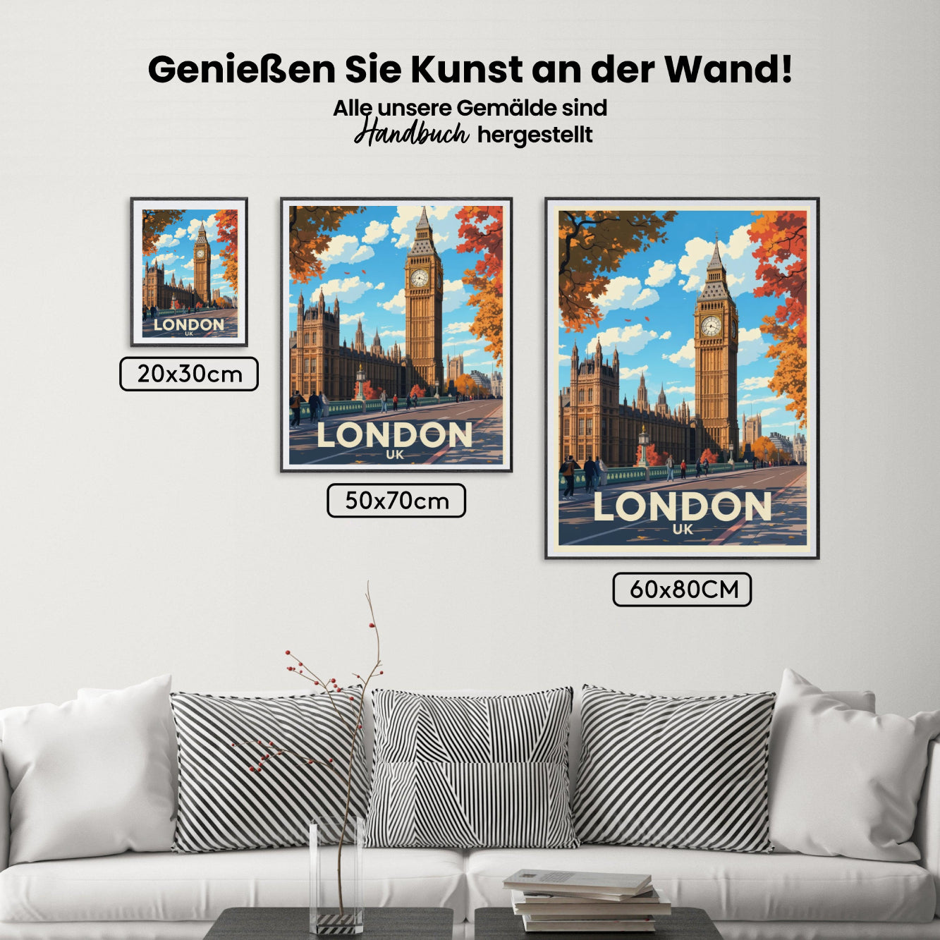 Dipingere con i numeri - London, Gran Bretagna