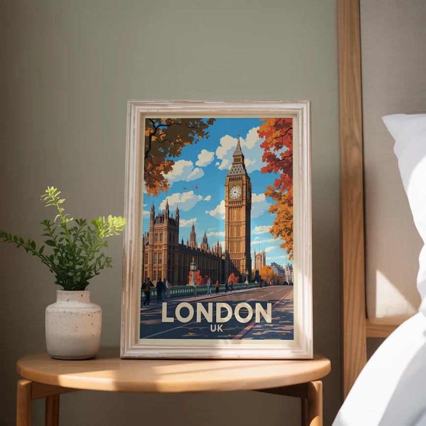 Dipingere con i numeri - London, Gran Bretagna