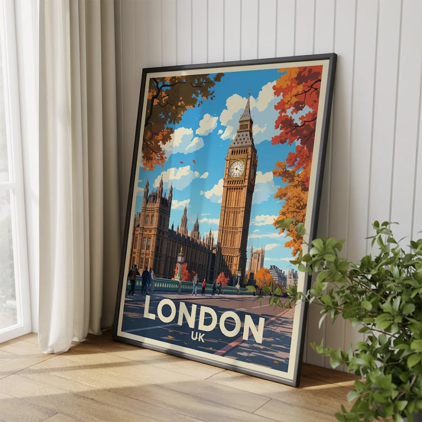 Dipingere con i numeri - London, Gran Bretagna