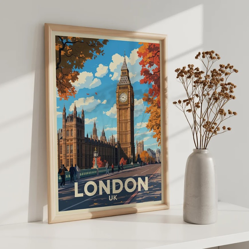 Dipingere con i numeri - London, Gran Bretagna
