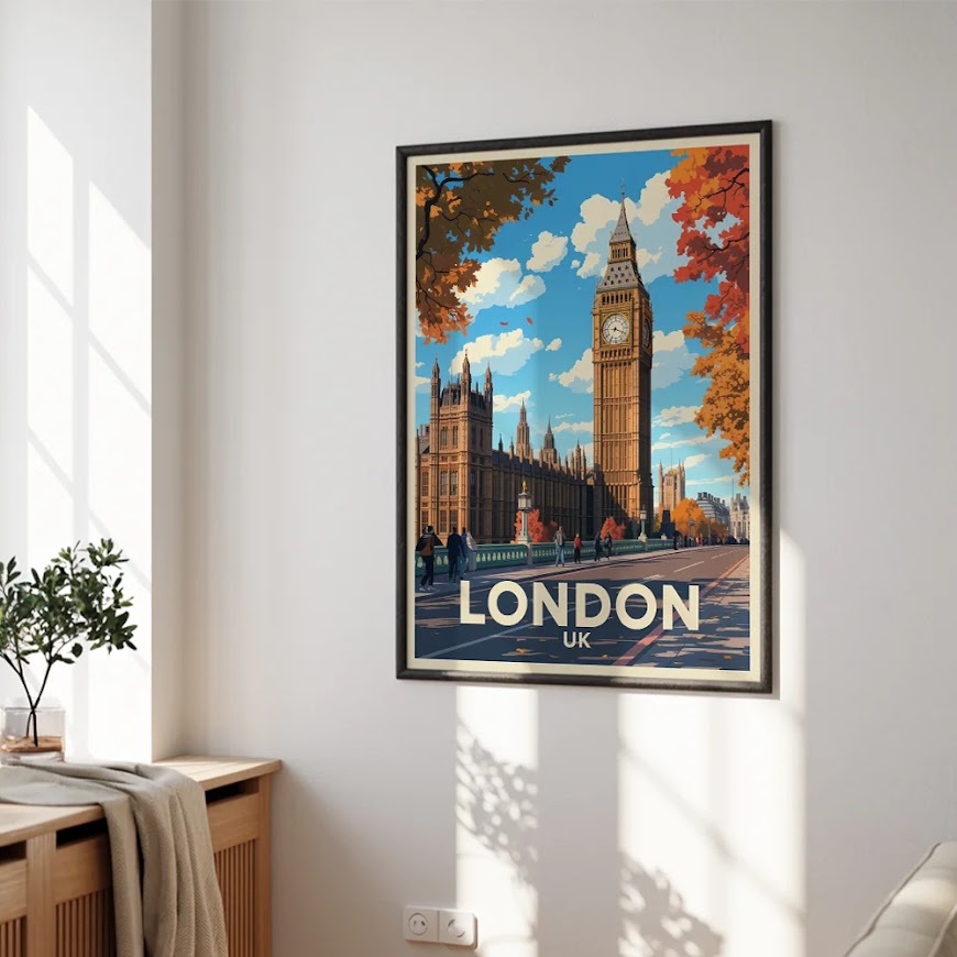 Dipingere con i numeri - London, Gran Bretagna