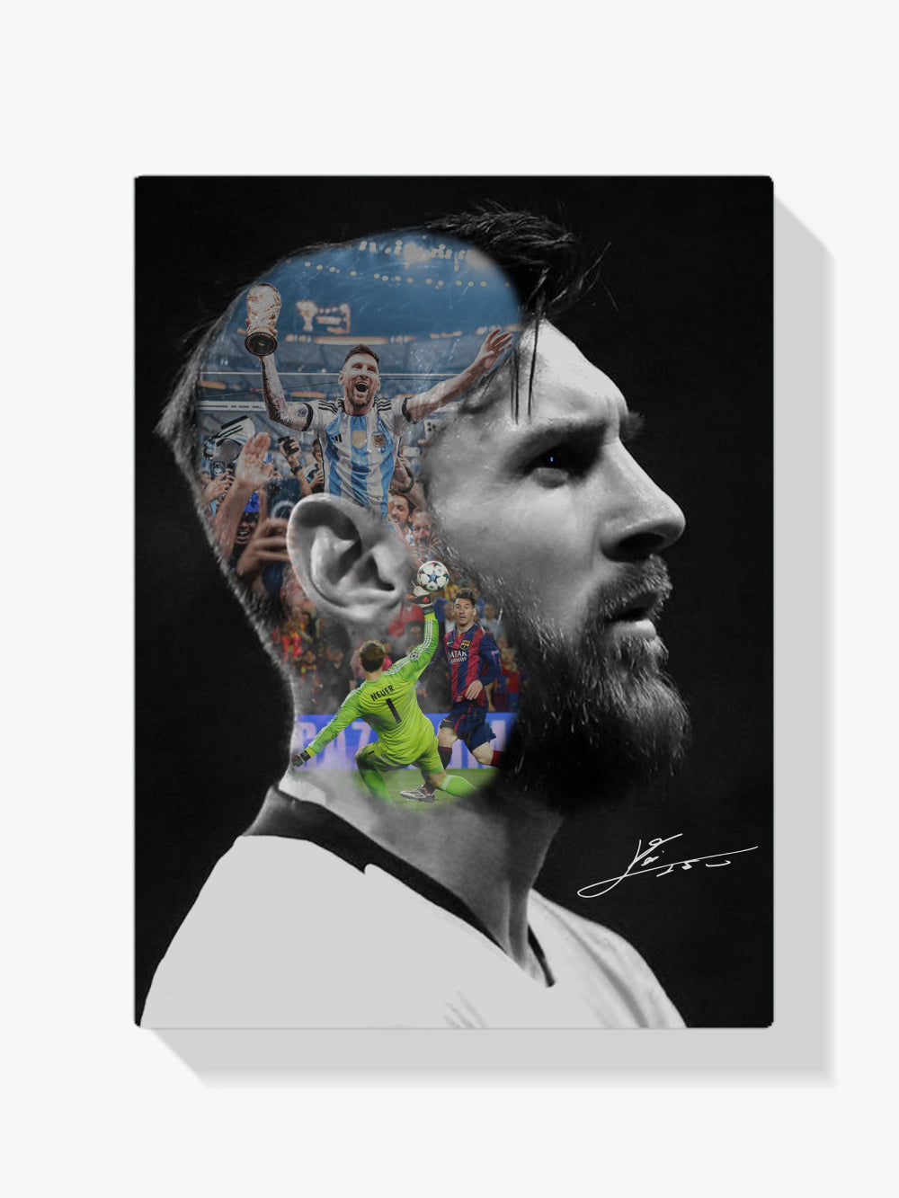 dipingere con i numeri - Messi