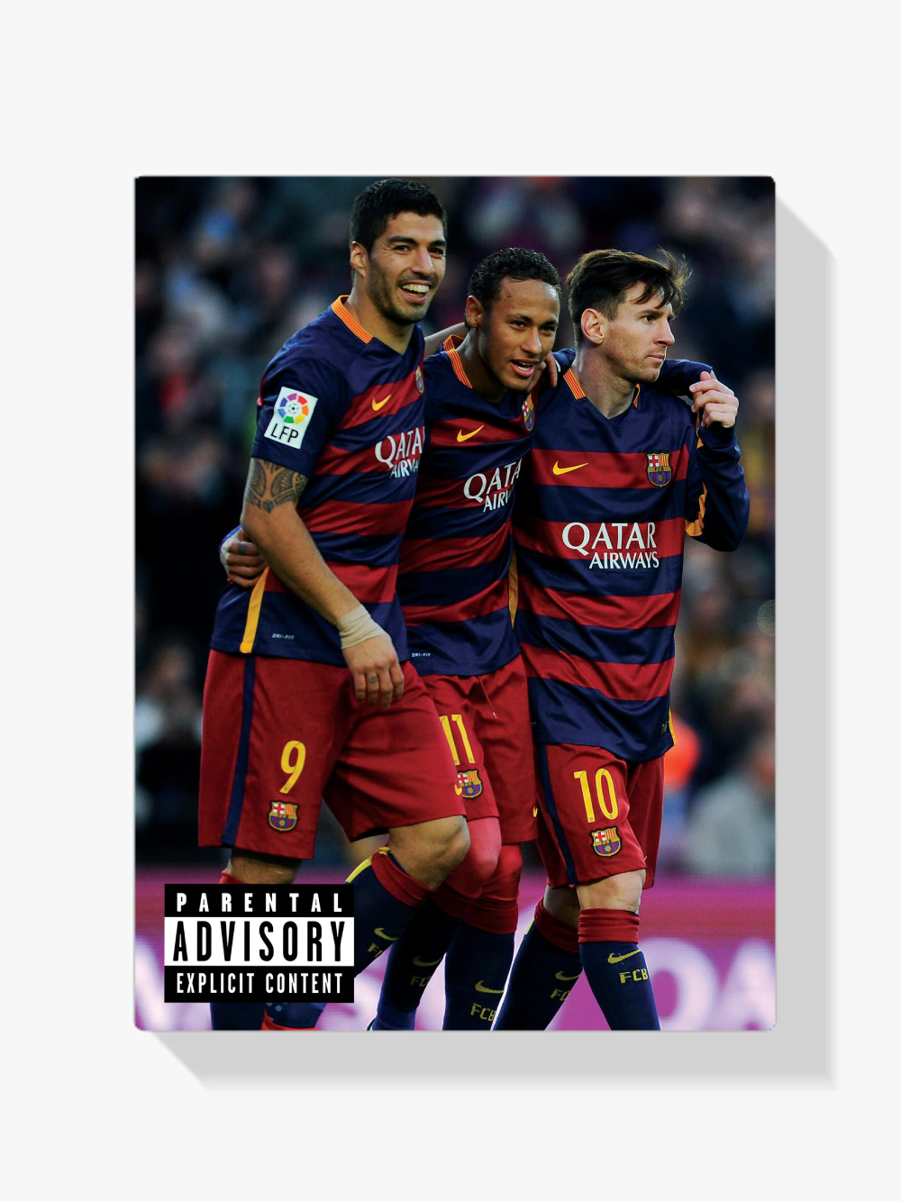 Dipingi con i numeri: Messi, Suarez e Neymar