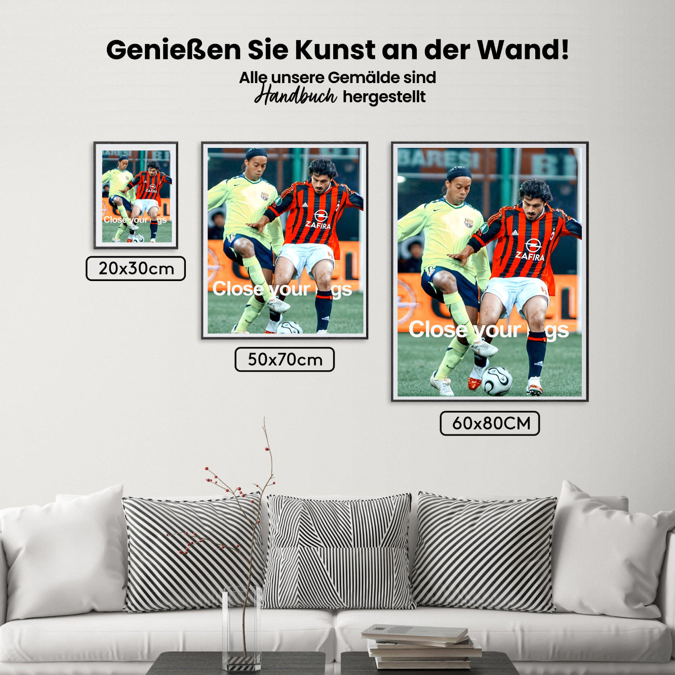 Dipingi con i numeri - Ronaldinho