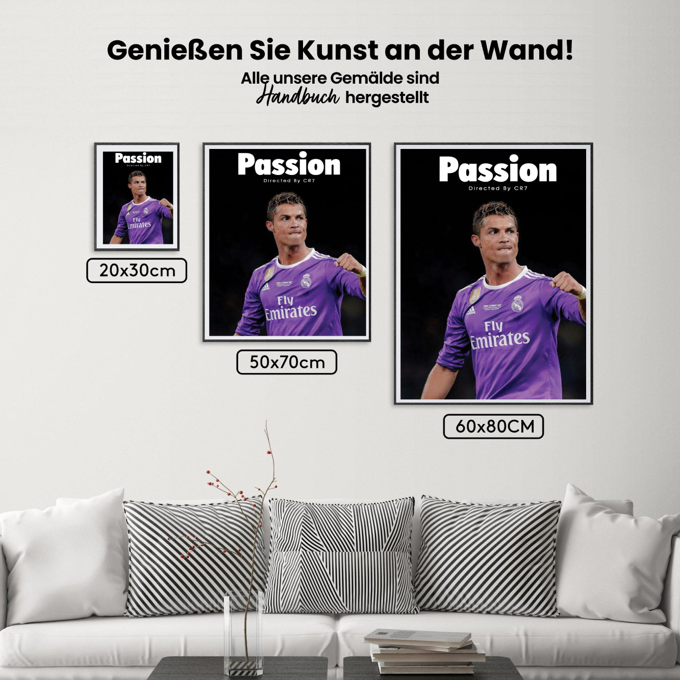 Dipingi con i numeri - Ronaldo