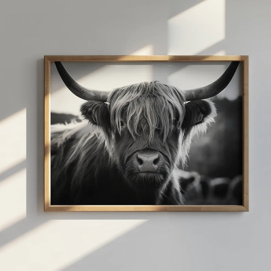Dipingi con i numeri - Highlander scozzese
