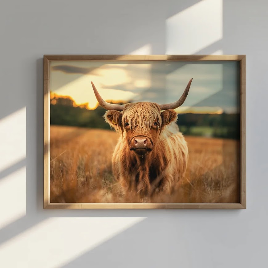 Dipingi con i numeri - Highlander scozzese