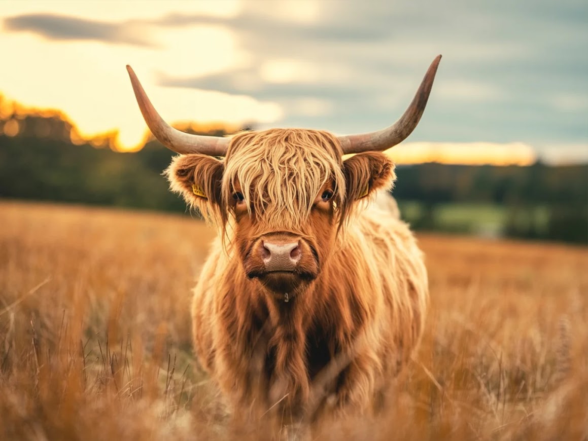 Dipingi con i numeri - Highlander scozzese