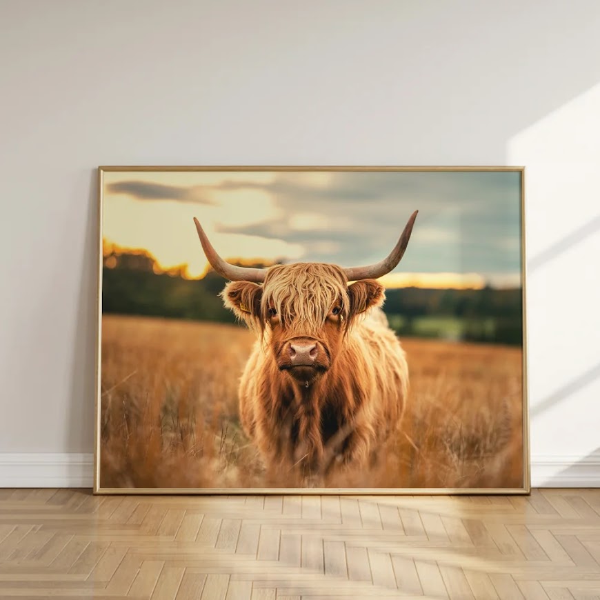 Dipingi con i numeri - Highlander scozzese