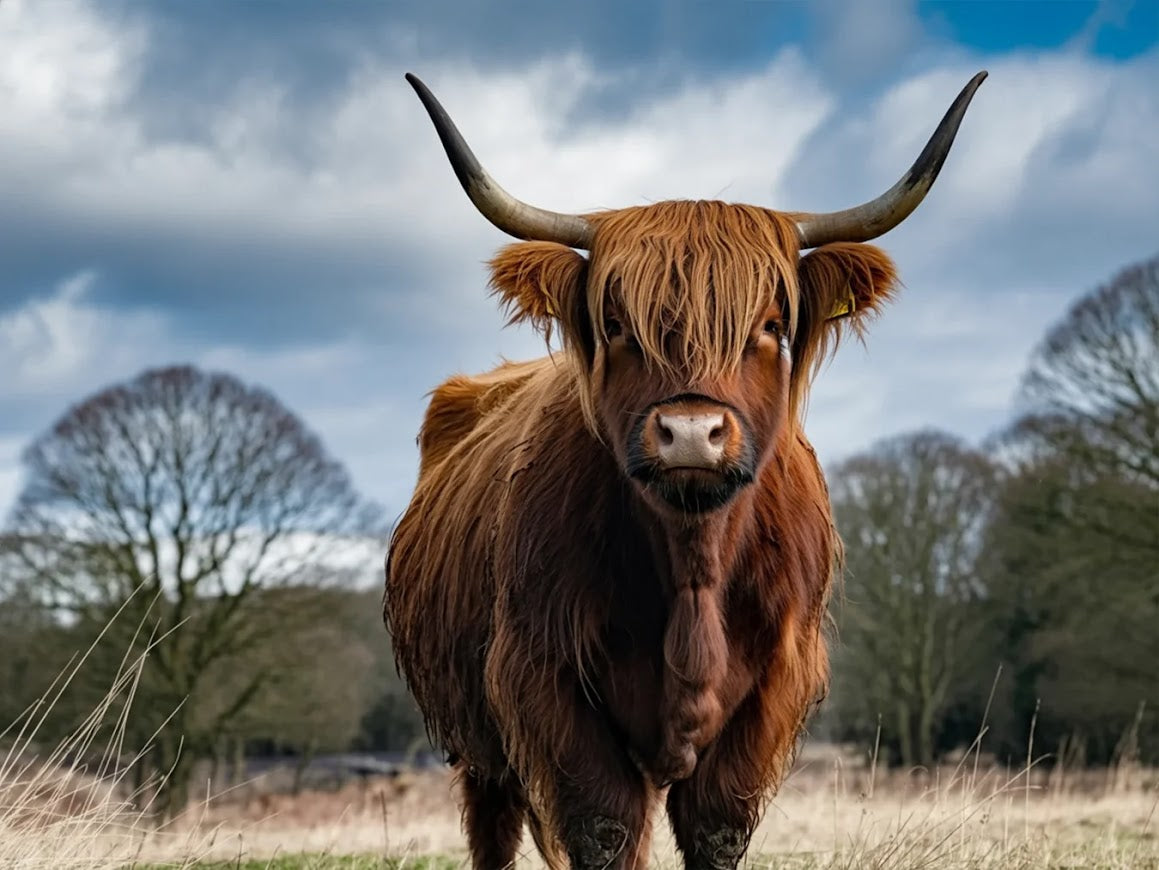 Dipingi con i numeri - Highlander scozzese