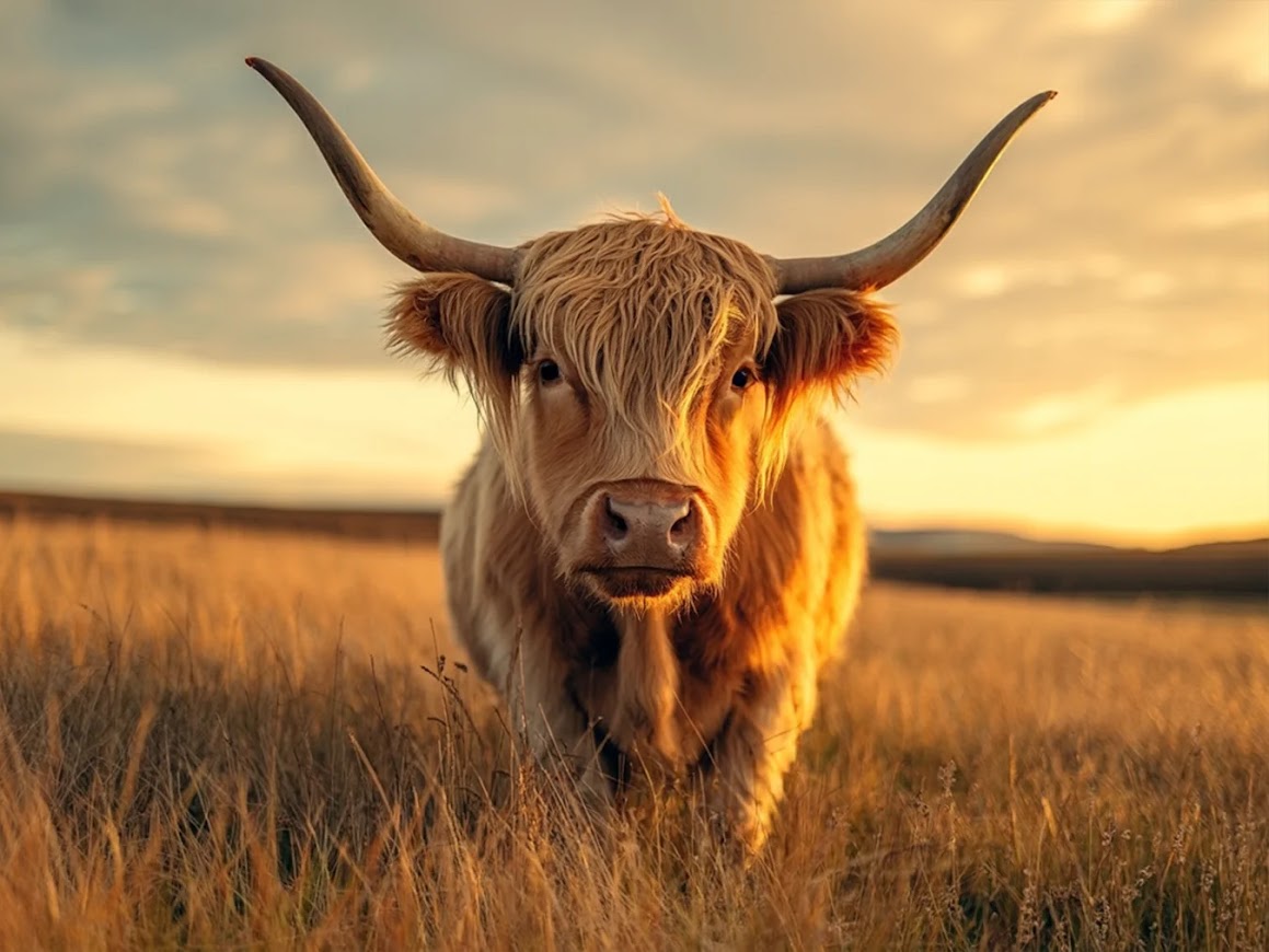 Dipingi con i numeri - Highlander scozzese