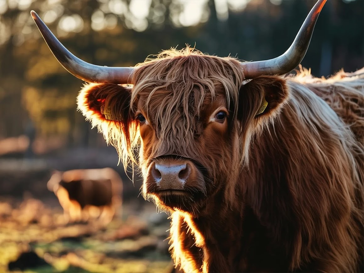 Dipingi con i numeri - Highlander scozzese